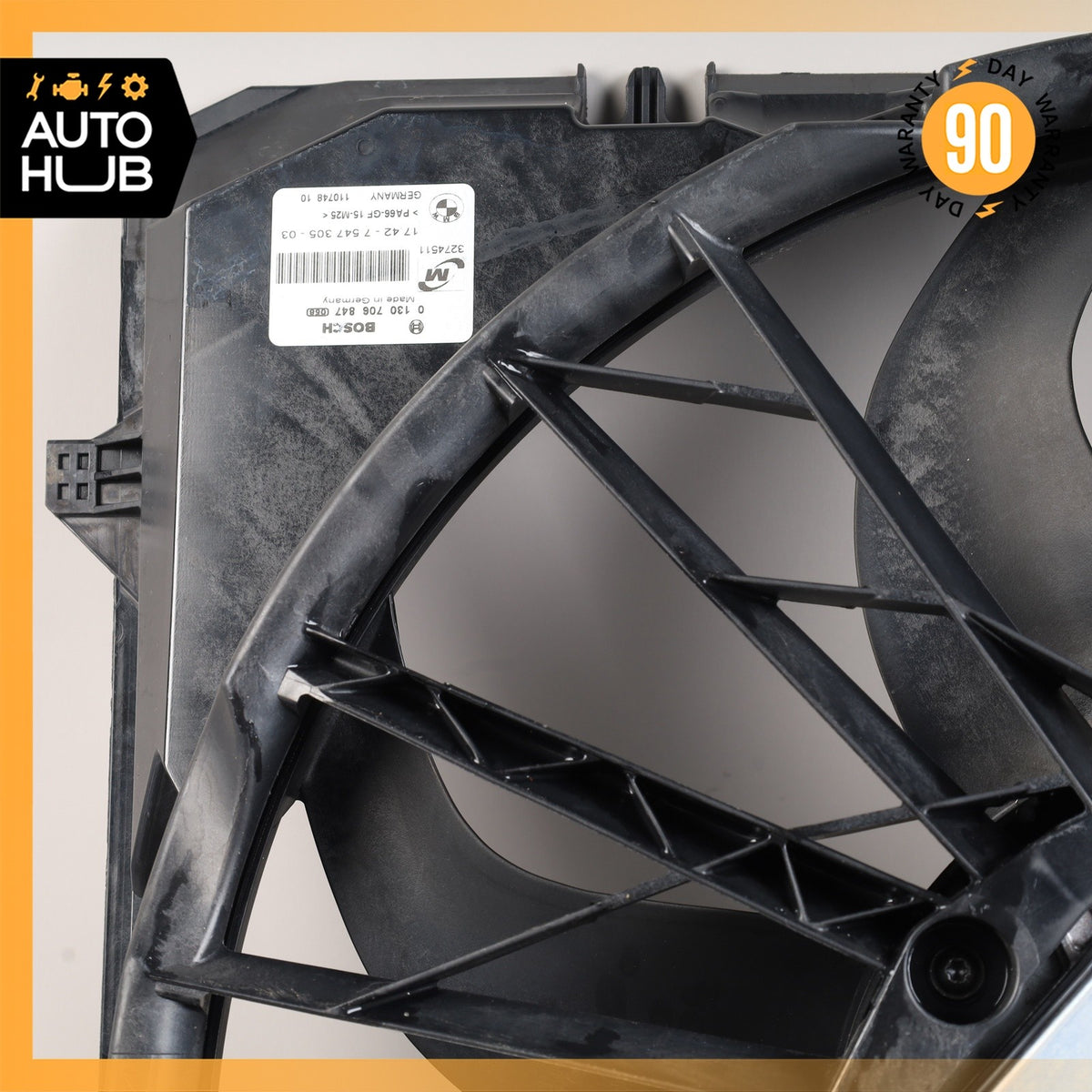 07-13 BMW E90 328i 128i 3.0L N51 Radiator Cooling Fan Motor OEM - photo 16