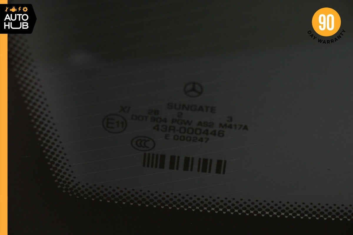 07-13 Mercedes W221 S550 S400 S63 AMG Rear Windshield Wind Shield Back Glass OEM - photo 11