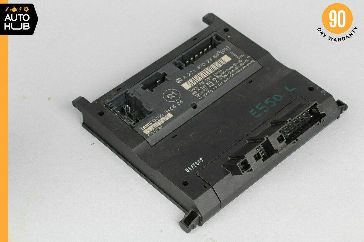 07-13 Mercedes W221 S550 S400 Front Left Driver Side Under Seat Control Unit OEM - photo 1