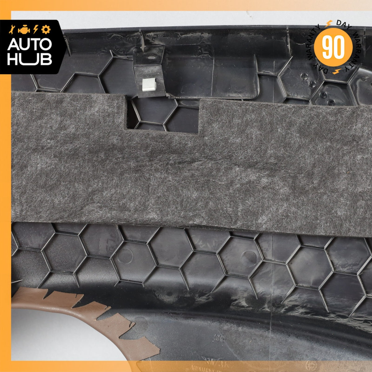 Porsche Panamera 971 4S Rear Left Lower C-Pillar Cover Panel Trim Brown OEM 6k - photo 16