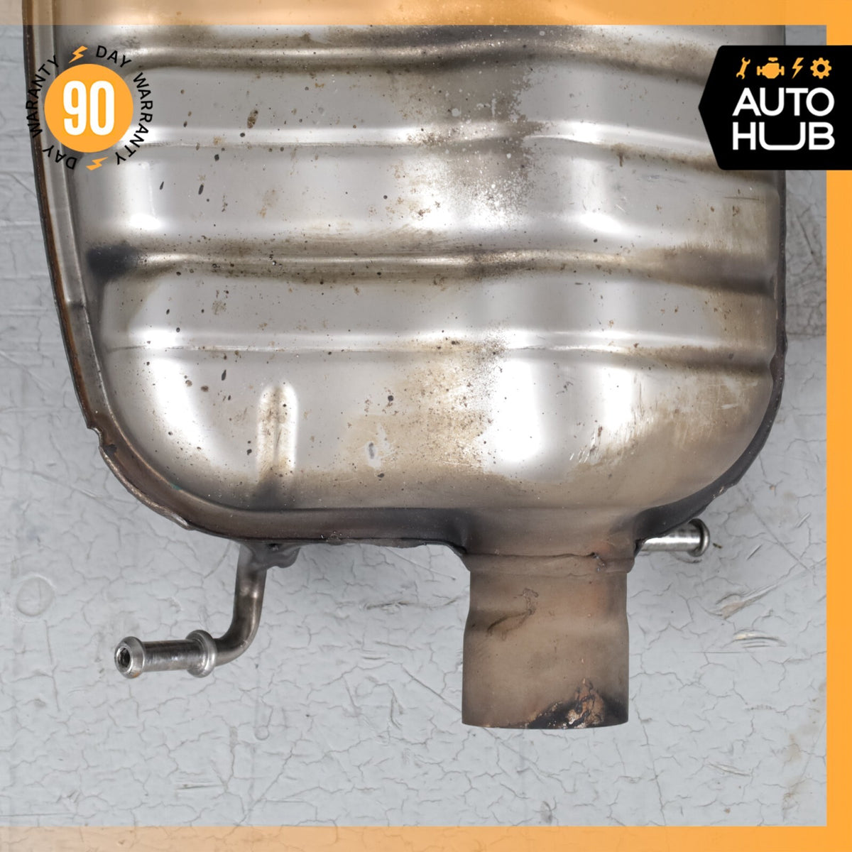 10-11 Mercedes W207 E550 Exhaust Muffler Mufflers Right and Left Set OEM - photo 2