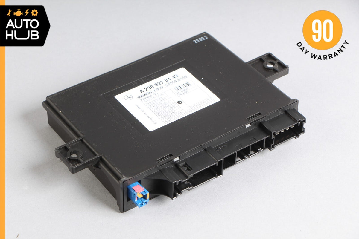 07-12 Mercedes R230 SL550 SL600 SL63 AMG Keyless Go Entry Control Module OEM - photo 1