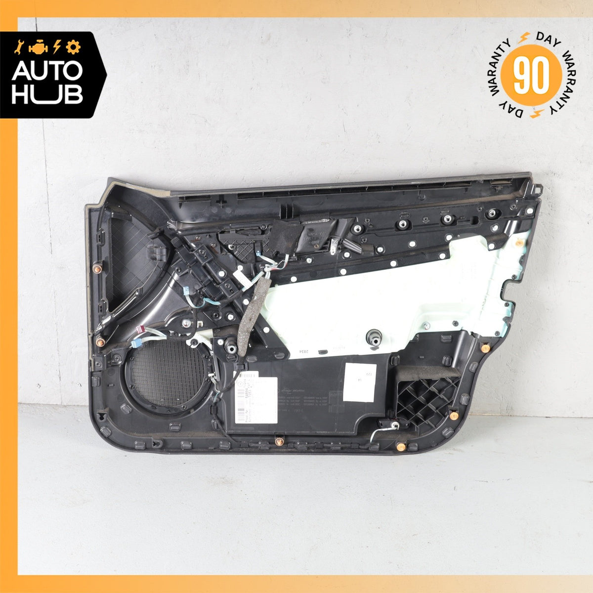 08-14 Mercedes W204 C63 AMG Front Left Driver Interior Door Panel Black OEM - photo 14