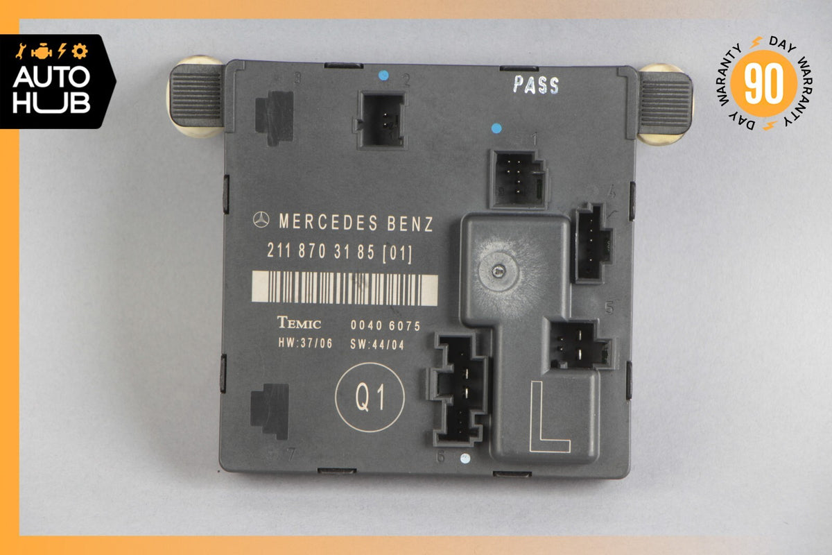 03-09 Mercedes W211 E63 AMG E350 E550 Rear Left Driver Door Control Module OEM - photo 5