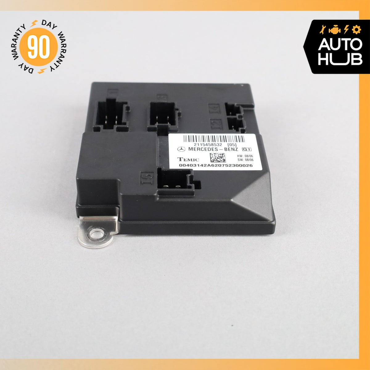 06-11 Mercedes W211 E350 E63 AMG Body Control Module BCM 2115458532 OEM - photo 7