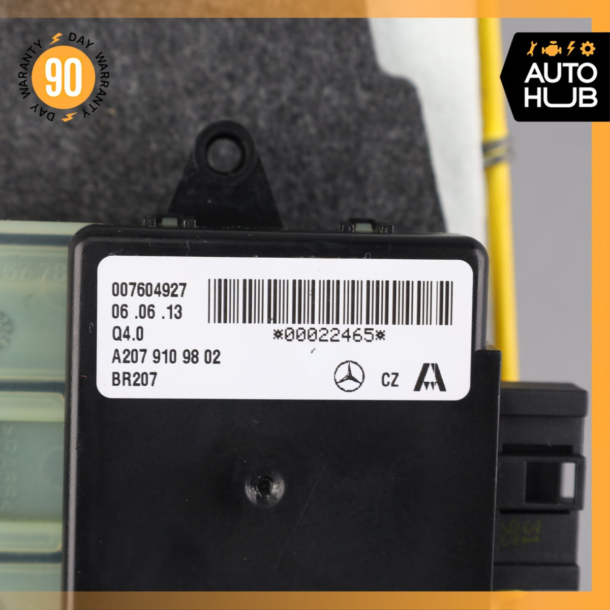 10-17 Mercedes W204 C250 E350 Coupe Front Upper Seat Cushion Bladder Bolster OEM - photo 15