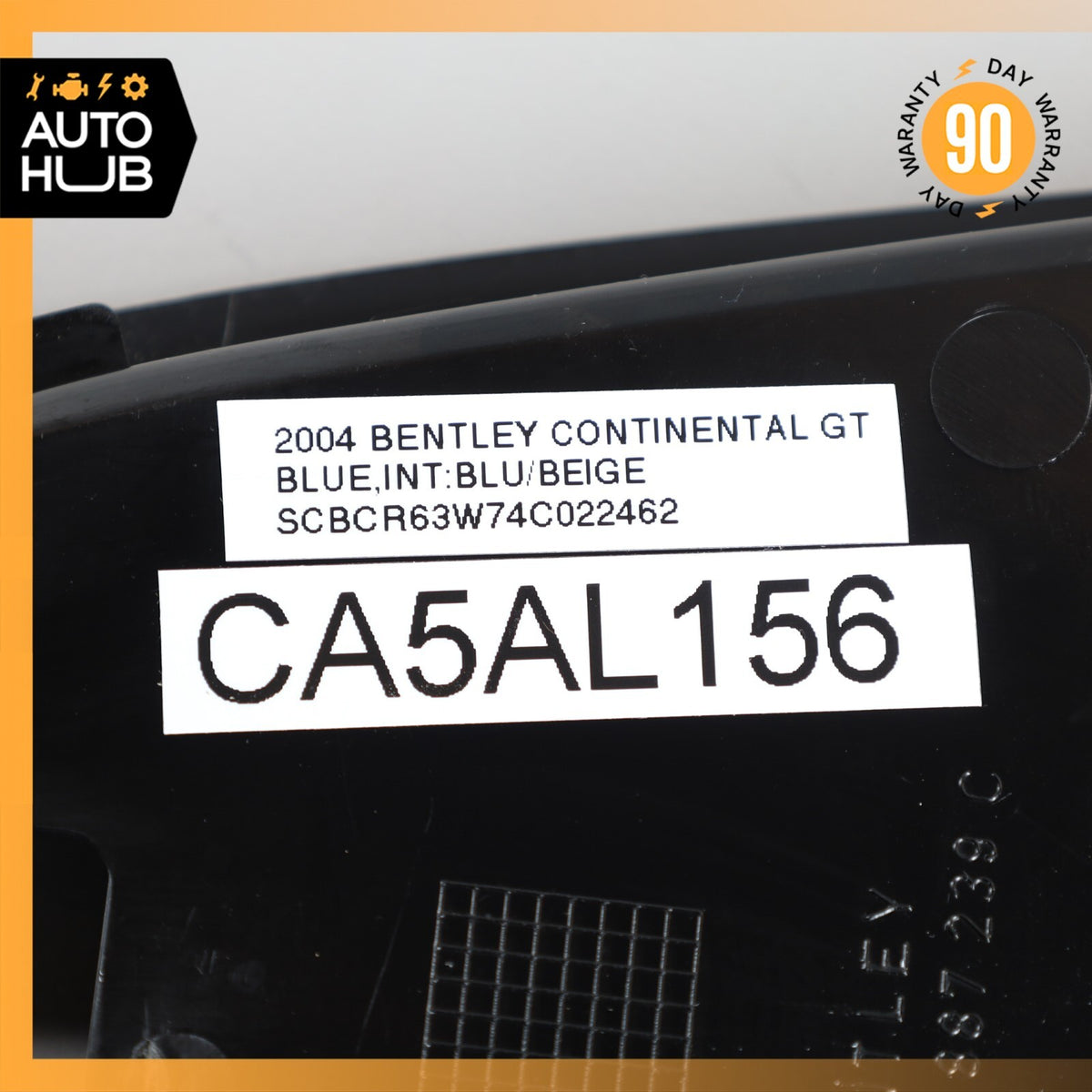 03-10 Bentley Continental GT Coupe Rear Left or Right Shelf Panel OEM 36k - photo 11