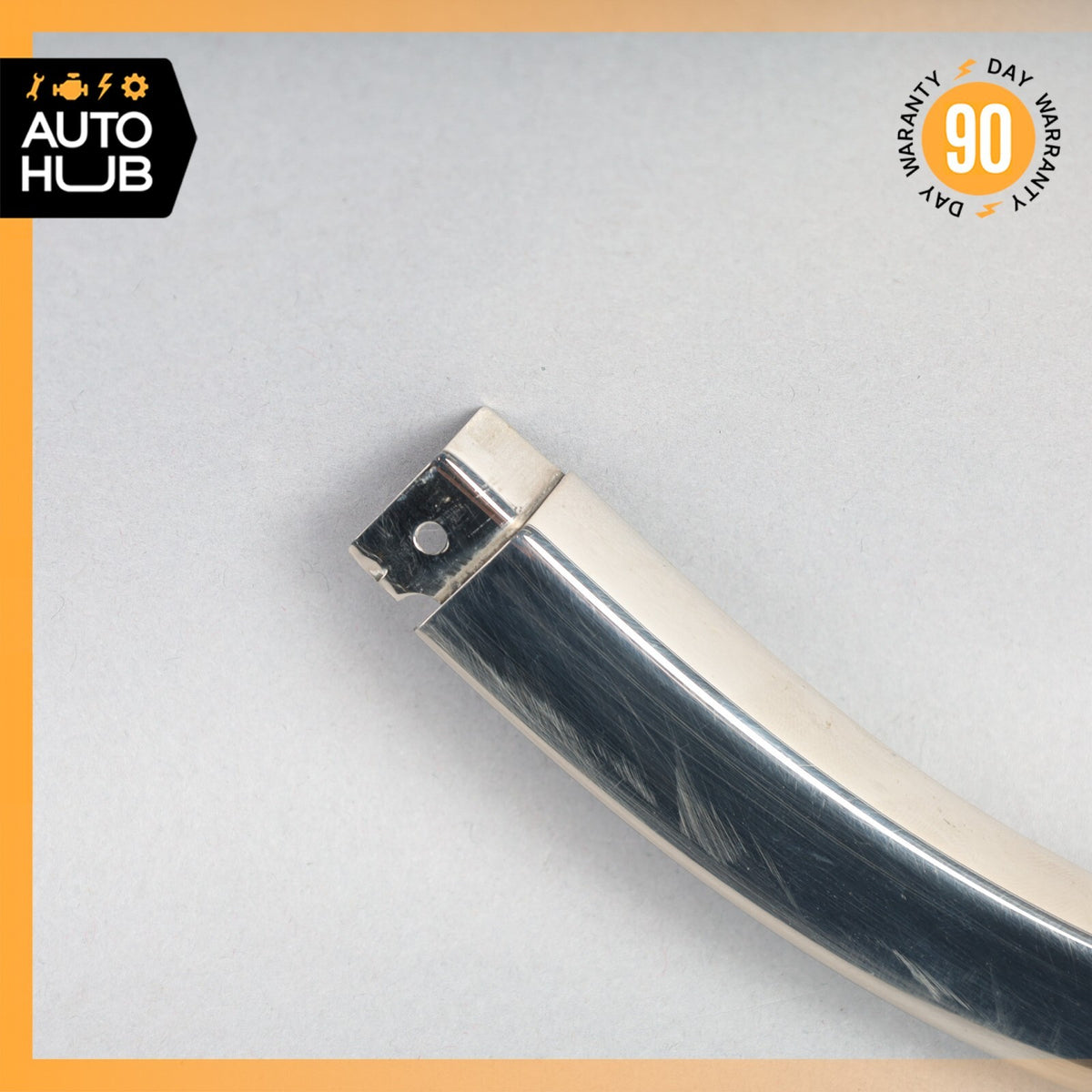 03-10 Bentley Continental GT Rear Left Side Quarter Window Moulding Trim OEM - photo 2