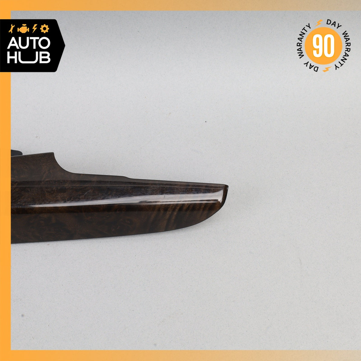 14-18 BMW F15 X5 Front Left Side Center Console Cover Panel Wood OEM - photo 5