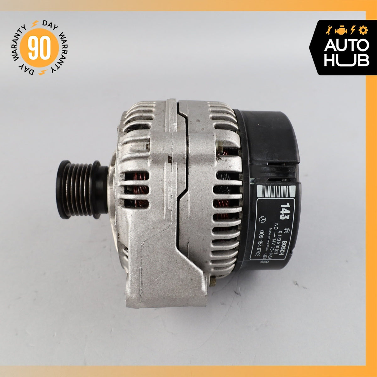 96-02 Mercedes W140 CL600 S600 SL600 M120 Generator Alternator 0091546702 OEM - photo 3