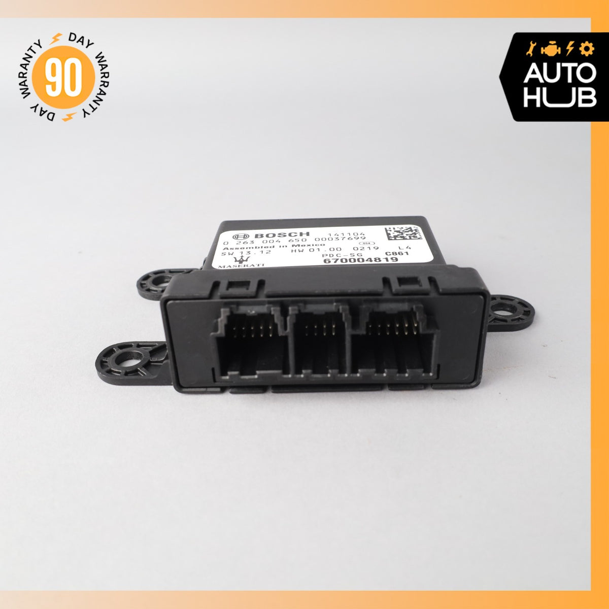 14-16 Maserati Quattroporte M156 Ghibli Park Parking Assist Control Module OEM - photo 5