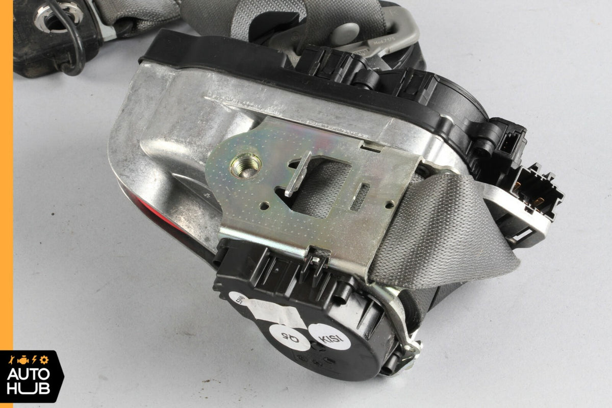07-09 Mercedes W221 S550 S600 Seat Belt Front Right Passenger Side Gray OEM - photo 10