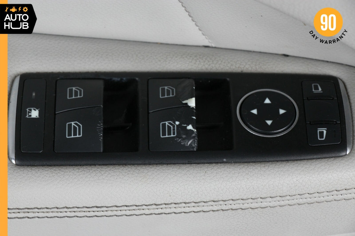12-14 Mercedes W218 CLS550 Front Left Driver Side Interior Door Panel Gray OEM - photo 10