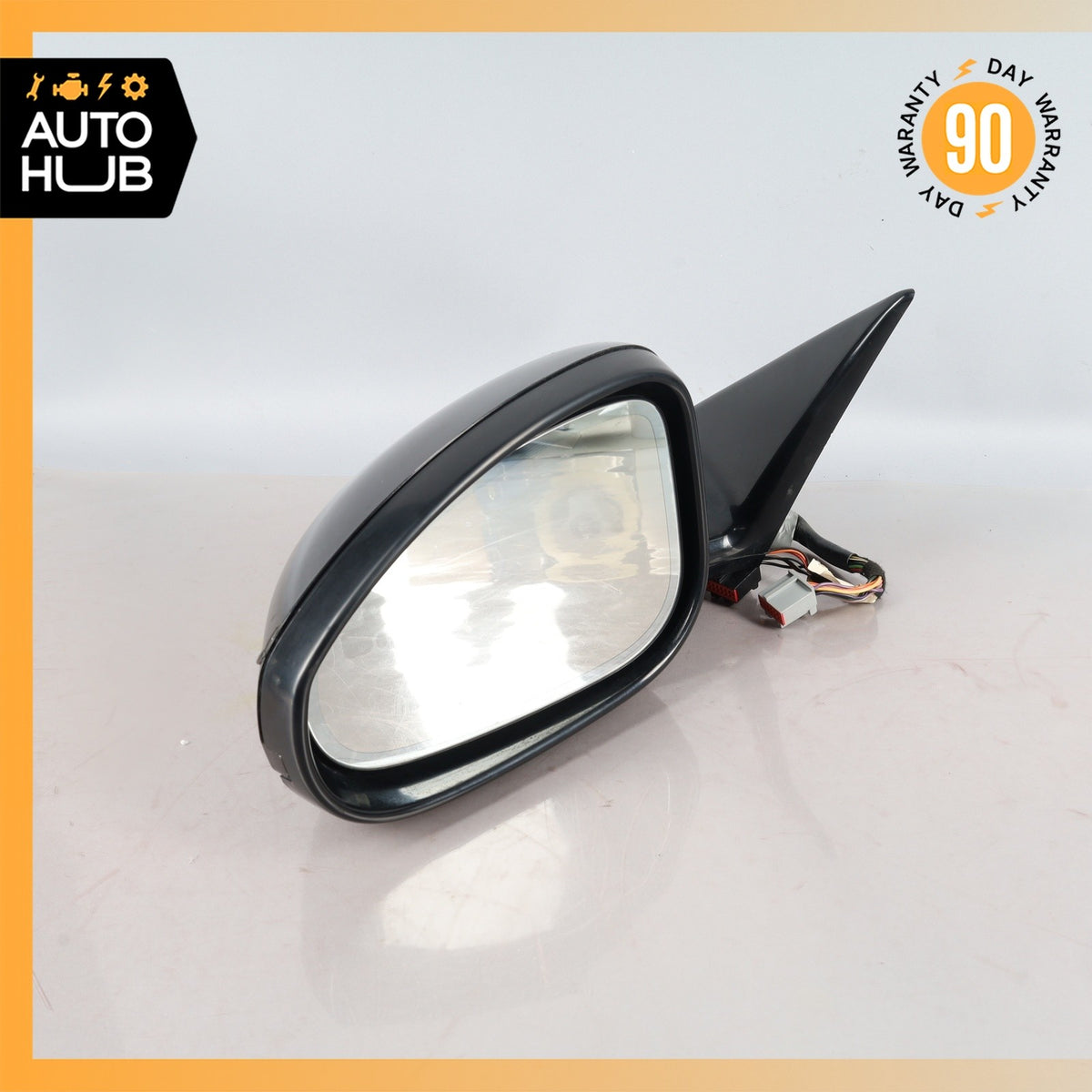 14-24 Jaguar X152 F-Type Left Side Rear View Door Mirror w/ Blind Spot OEM 85k - photo 2