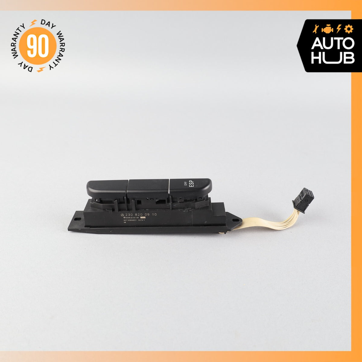 Mercedes R230 SL500 SL55 AMG Center Console ESP Switch Control Button OEM - photo 6