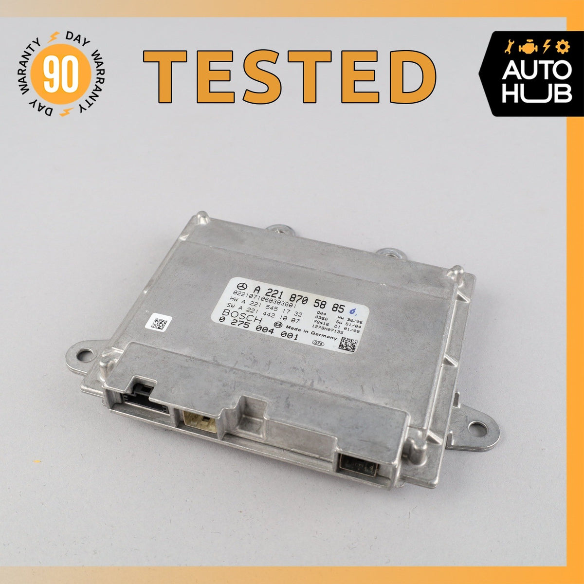07-09 Mercedes W221 S63 CL600 Night Vision Camera Control Module 2218705885 OEM - photo 1
