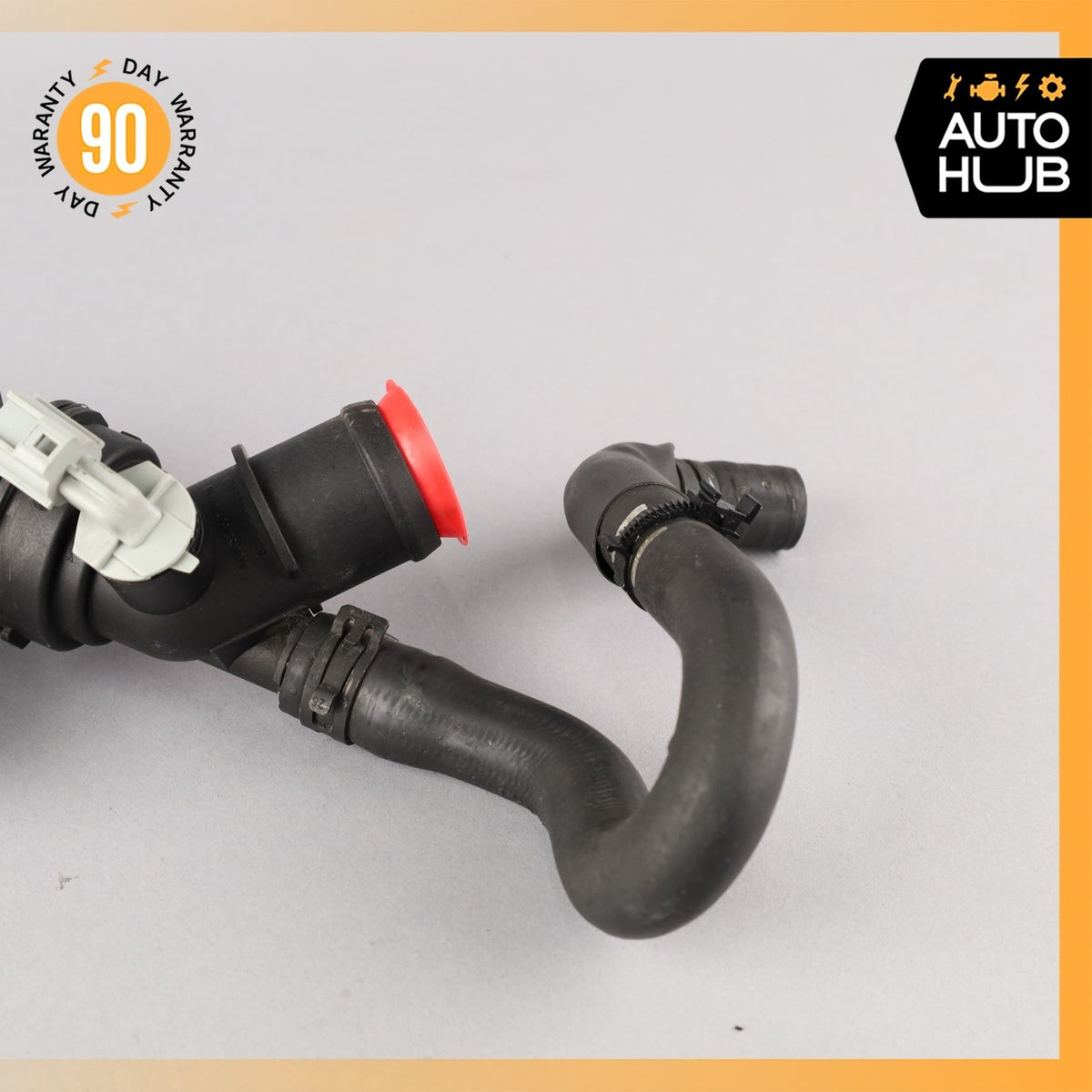 Jaguar X152 F-Type Engine Thermostat Housing DX238A587AA OEM - photo 4