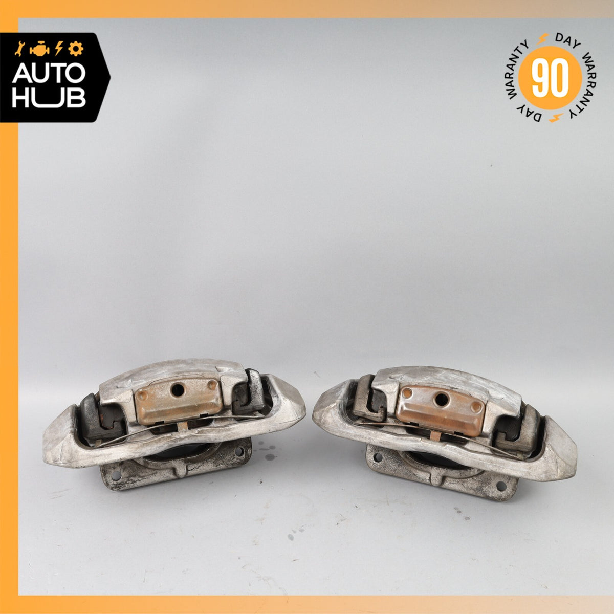 2007 BMW E64 650i Front Left & Right Brake Calipers Set of 2 OEM 65k - photo 5
