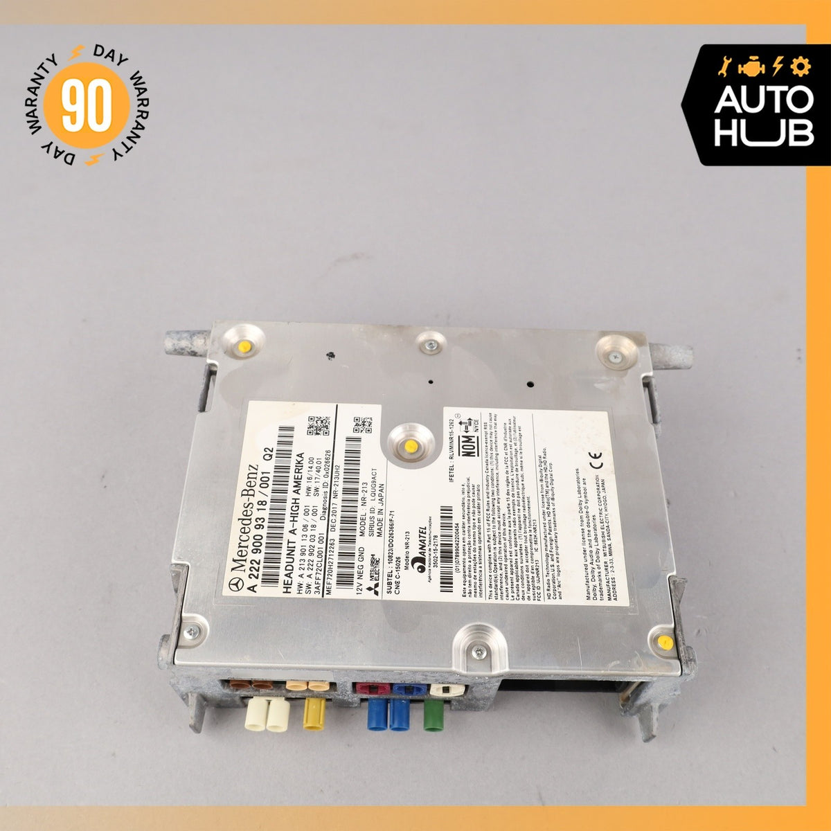Mercedes W222 S450 E300 C300 Head Unit Navigation Command Comand CD Audio OEM - photo 7