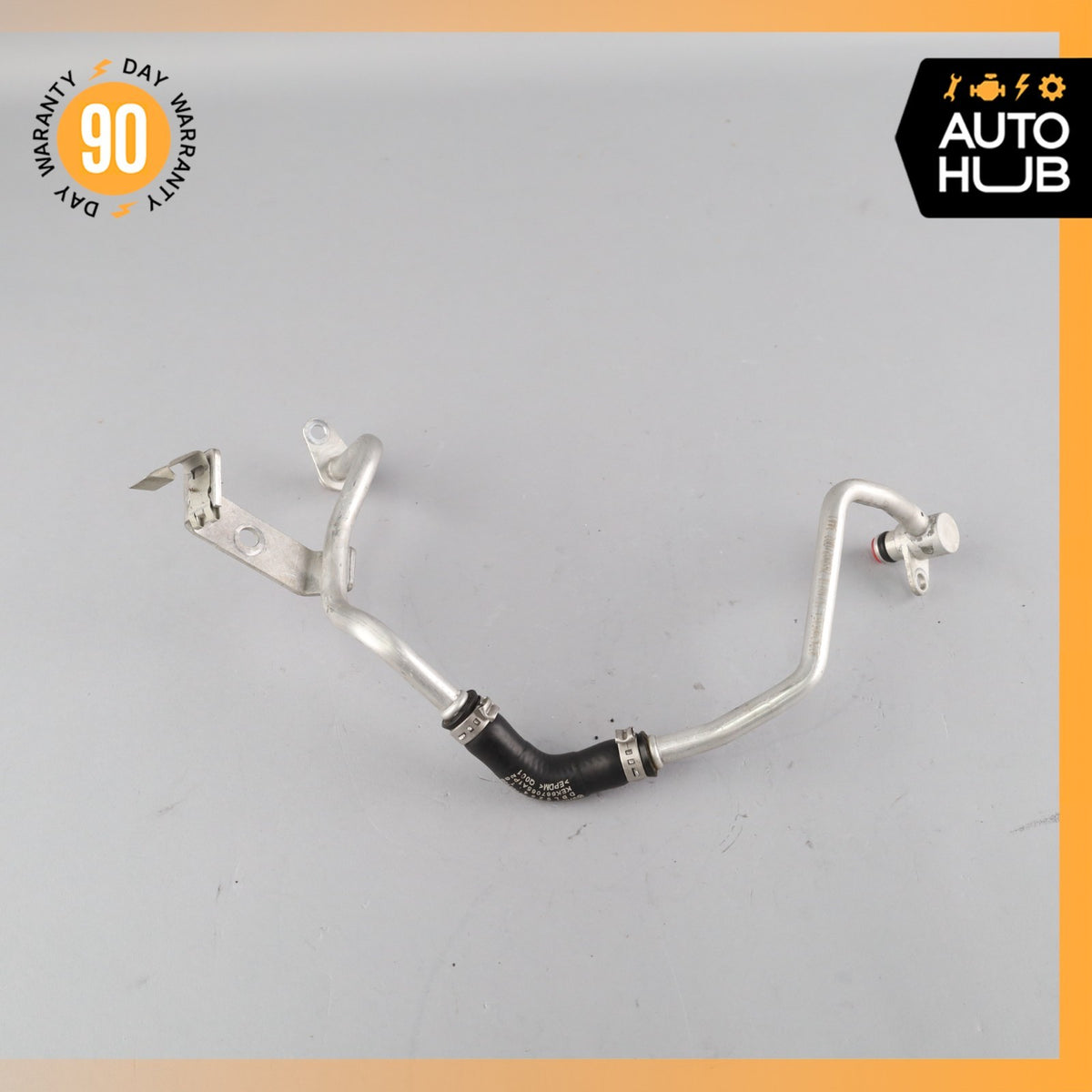 Mercedes W222 S450 C43 AMG Left Side Turbocharger Coolant Feed Hose Pipe OEM - photo 1