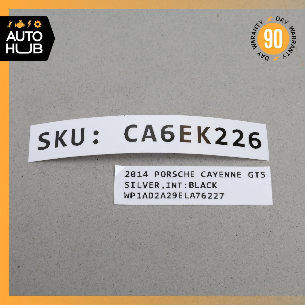Porsche Cayenne 958 Keyless Control Module Antenna Sensor w/ Bracket OEM - photo 13