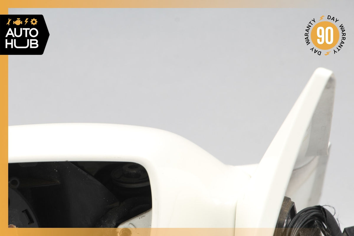 04-08 Mercedes R230 SL500 SL550 Left Driver Side Rear View Door Mirror White OEM - photo 3