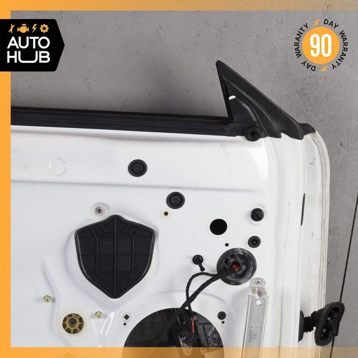 08-15 Audi 8J TT Door Shell Left Driver Side White 8J0831051A OEM - photo 12