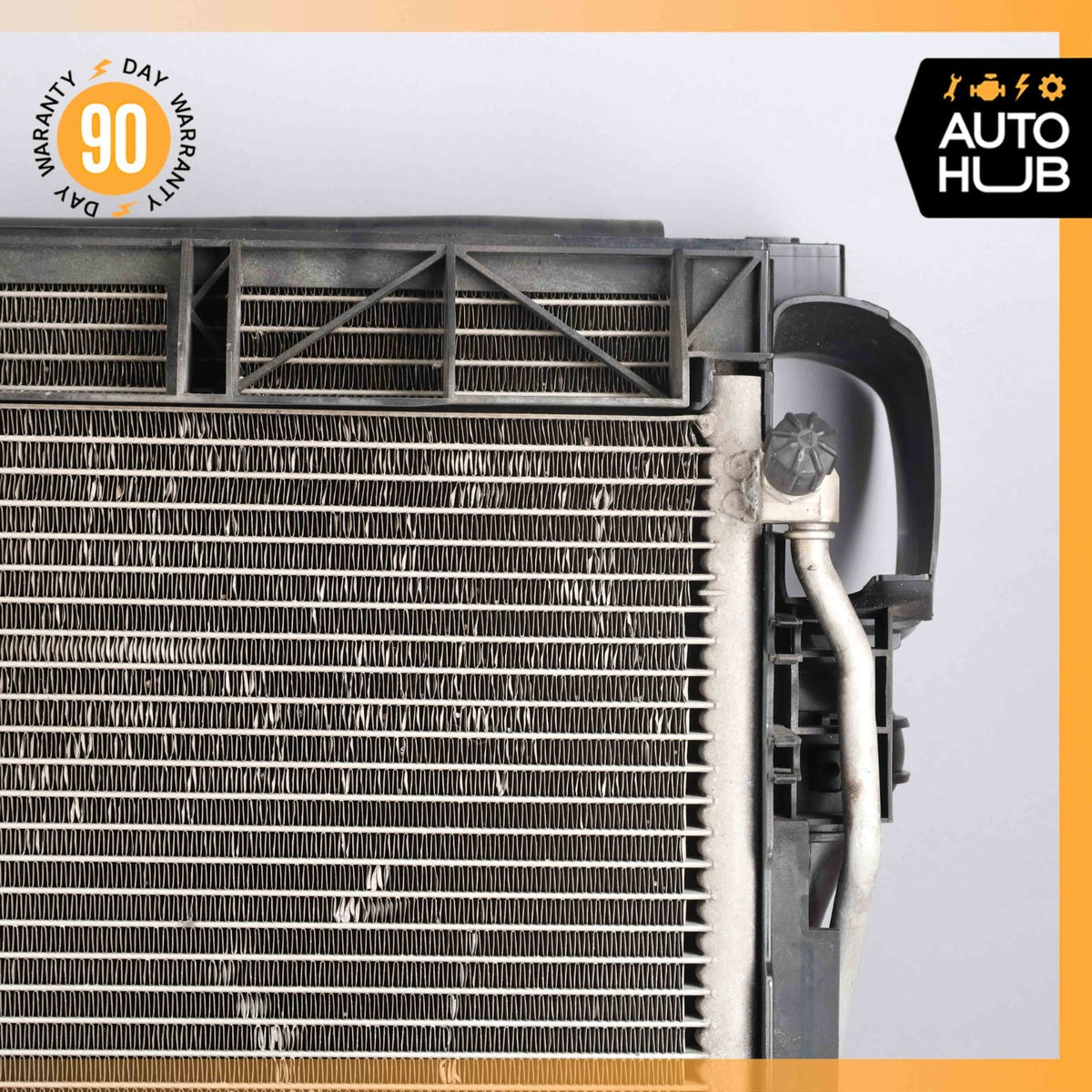 10-14 Mercedes W221 S550 CL600 Engine Cooling Gearbox Radiator A/C Condenser OEM - photo 12