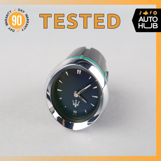 14-16 Maserati Quattroporte M156 Center Dashboard Analog Clock 670011361 OEM - photo 1