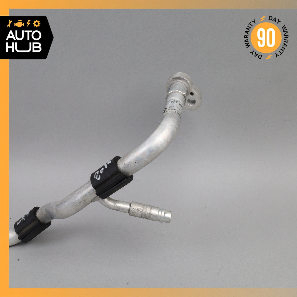 Porsche Cayenne 958 Hybrid S A/C AC Air Conditioning Hose Pipe Line OEM - photo 16