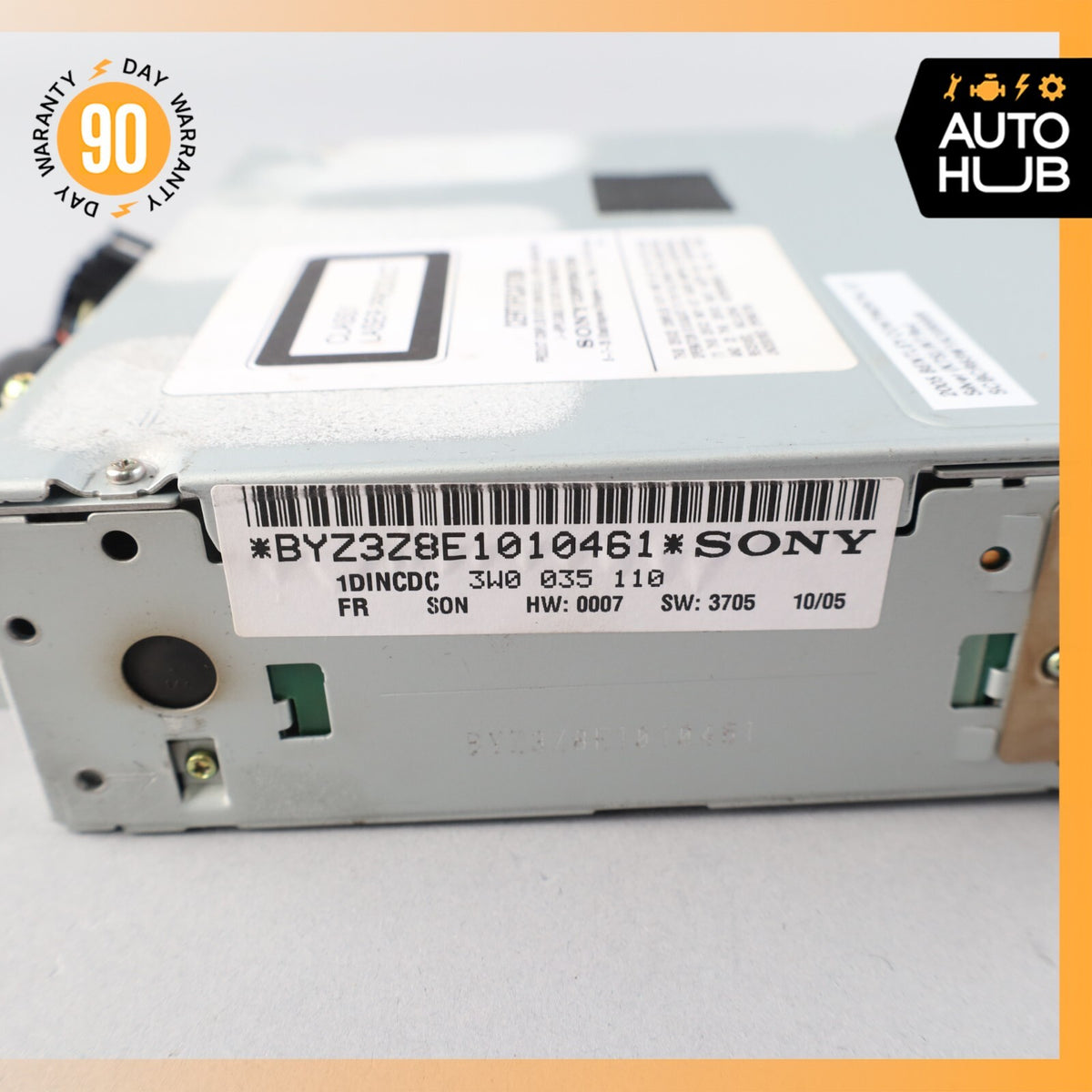 03-13 Bentley Continental GT GTC Flying Spur 6 Disk CD Changer Player OEM 73k - photo 8