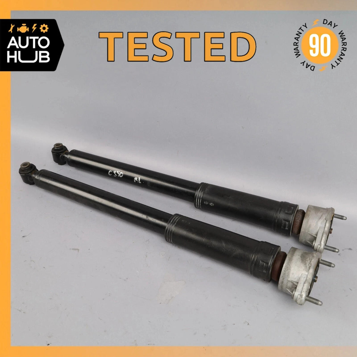 Mercedes W204 C350 C250 Coupe Rear Left & Right Shock Strut Absorber Set OEM - photo 1