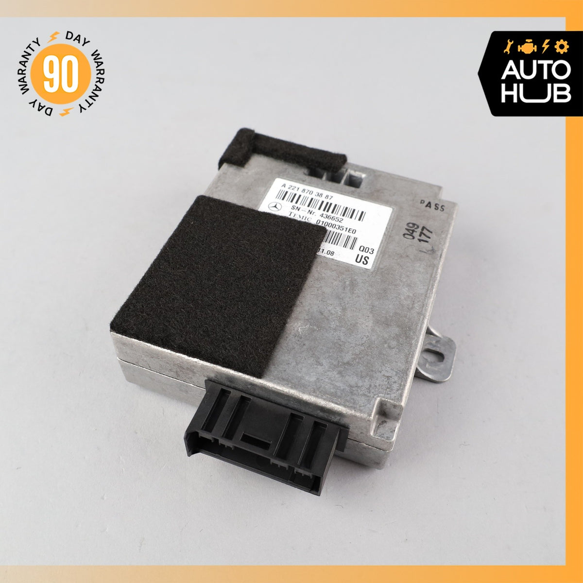 07-14 Mercedes W221 S550 CL550 Voice Language Communication Control Module OEM - photo 1