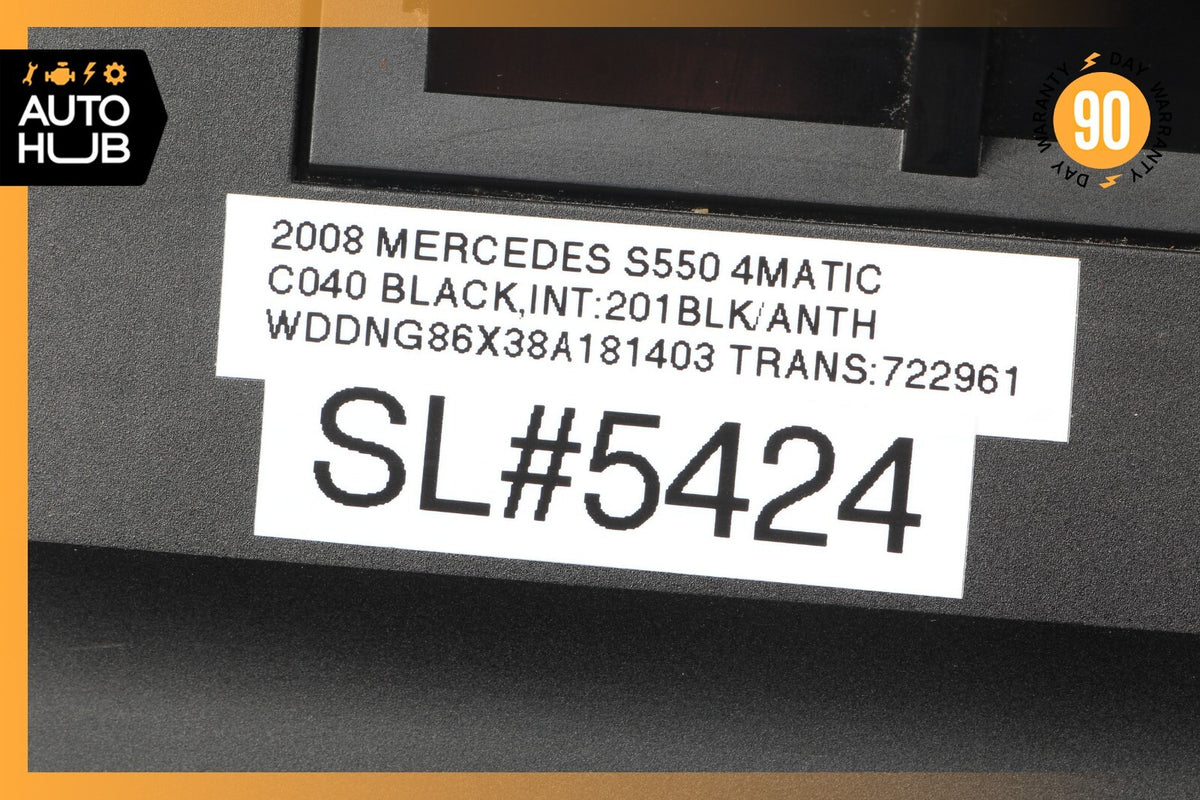 07-13 Mercedes W221 S550 S400 Right Side Under Seat Control Unit OEM - photo 9