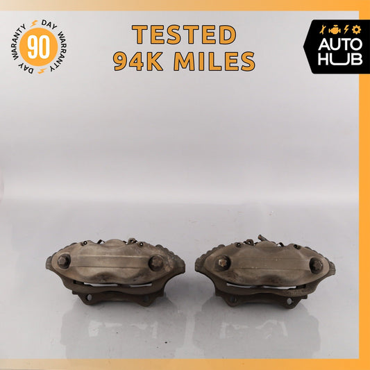 07-13 Mercedes W221 S550 CL550 RWD Front Left And Right Brake Calipers Set OEM - photo 1