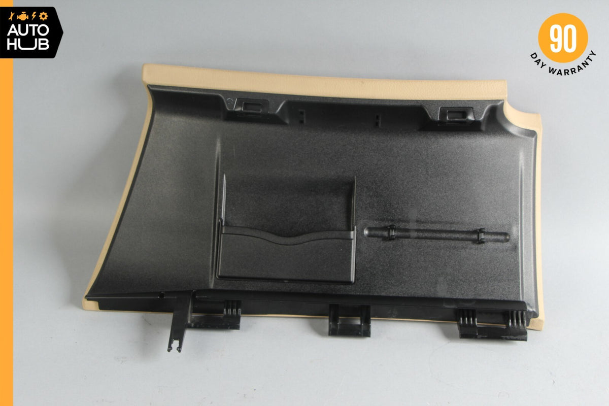 07-09 Mercedes W211 E350 E550 Dashboard Glove Box Storage Compartment Beige OEM - photo 7