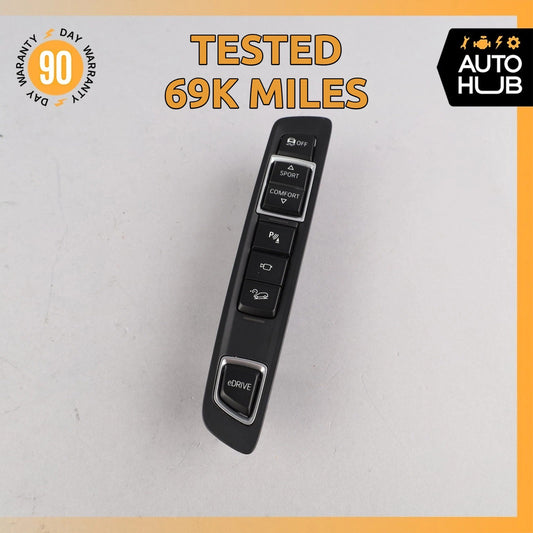 BMW F15 X5 Center Console Traction Control Switch OEM 69k - photo 1