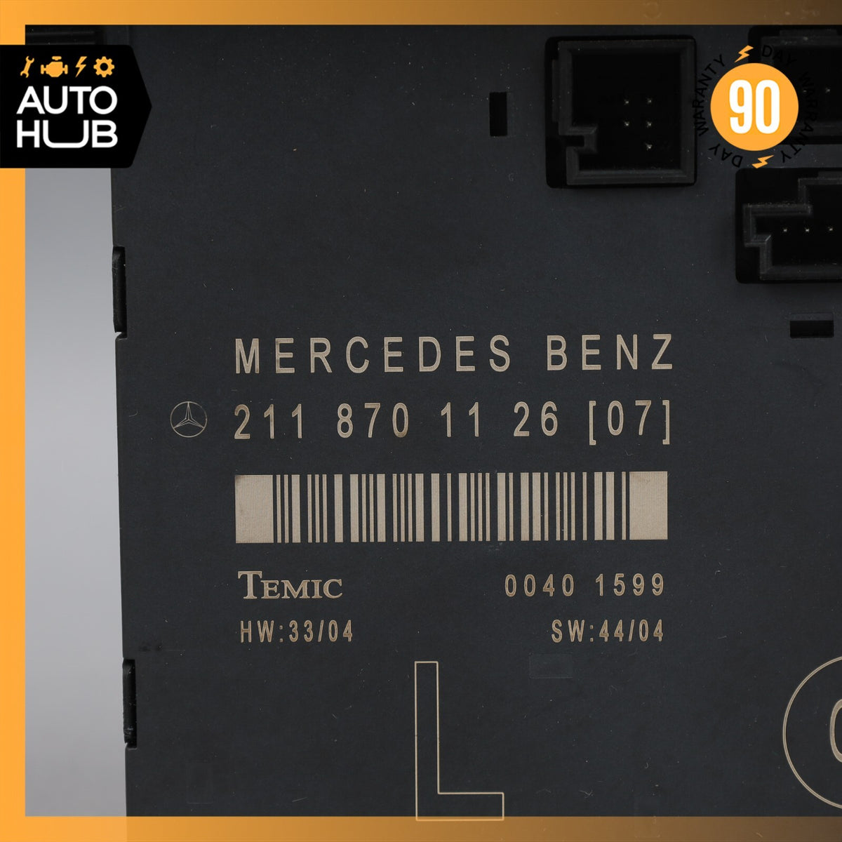 03-09 Mercedes W211 E550 E350 Front Left Driver Side Door Control Module OEM - photo 9