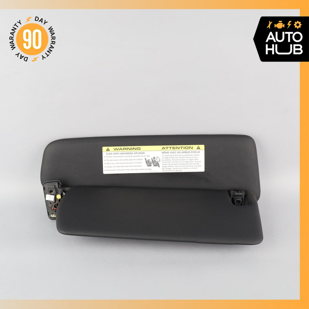 11-14 Porsche Cayenne 958 Hybrid S Sun Visor Sunvisor Front Left Driver Side OEM - photo 2
