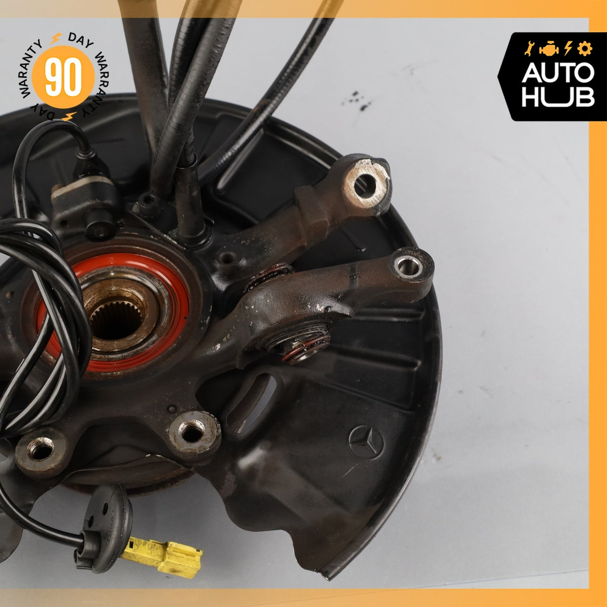 92-99 Mercedes W140 CL600 S500 Rear Right Side Spindle Knuckle Hub OEM 63k - photo 12