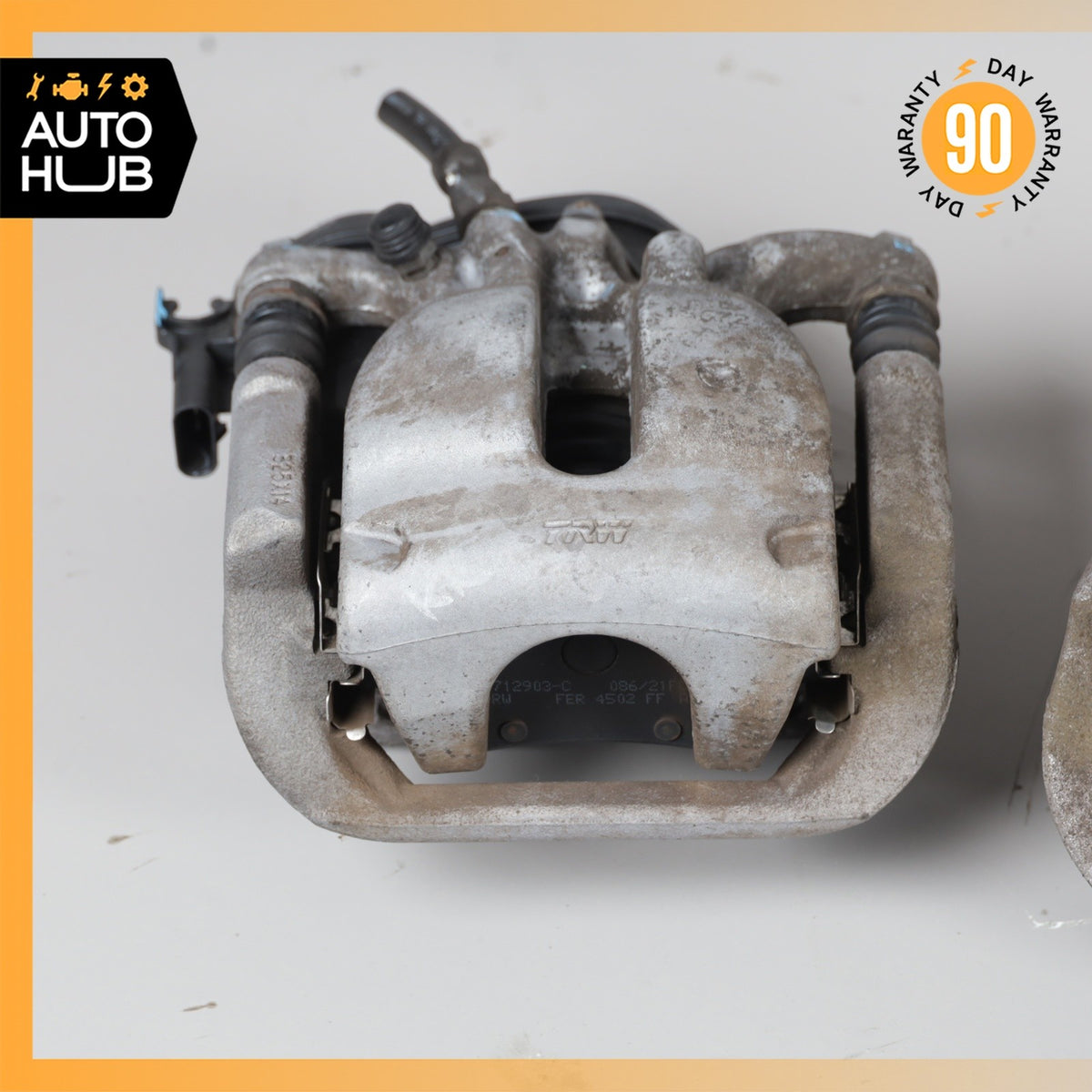 Mercedes W166 ML350 GLE350 Rear Brake Calipers w/ Actuator Set 1664230281 OEM - photo 3