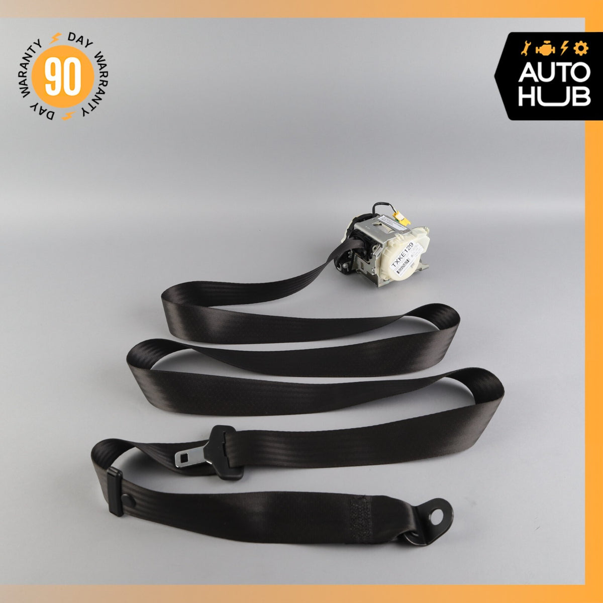 08-19 Maserati GranTurismo M145 Rear Left Driver Side Seat Belt Black OEM 56k - photo 1