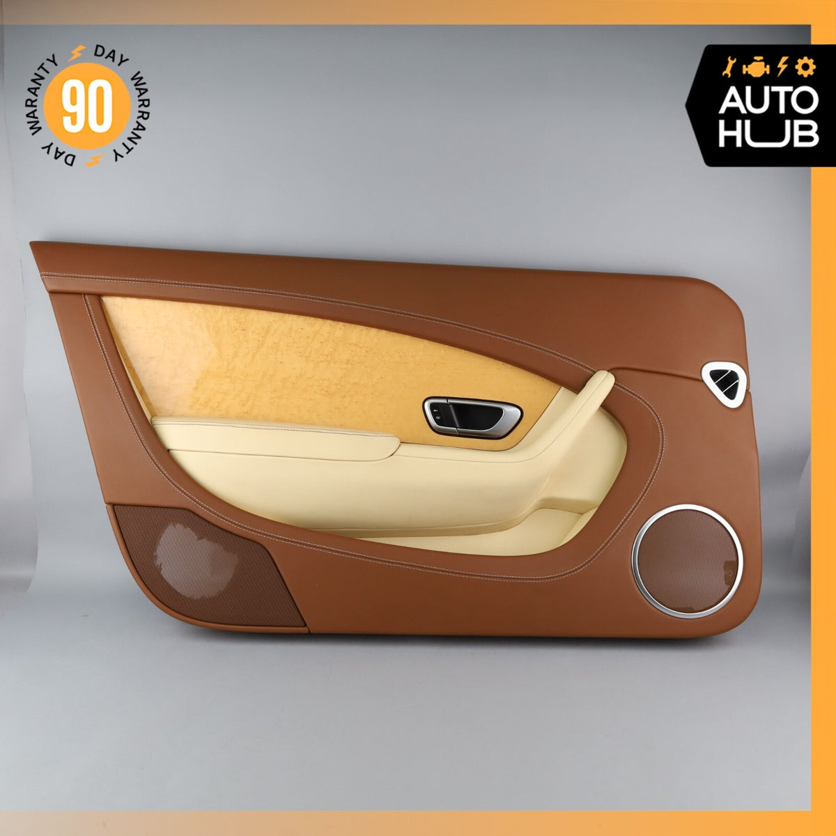 12-16 Bentley Continental GT Left Driver Side Interior Door Panel OEM 56k - photo 2