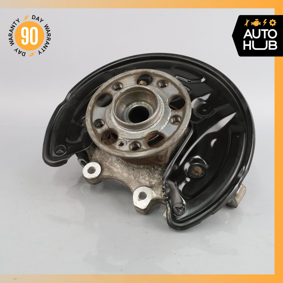 17-20 Mercedes W213 E300 E350 Rear Left Side Spindle Knuckle Hub OEM - photo 2