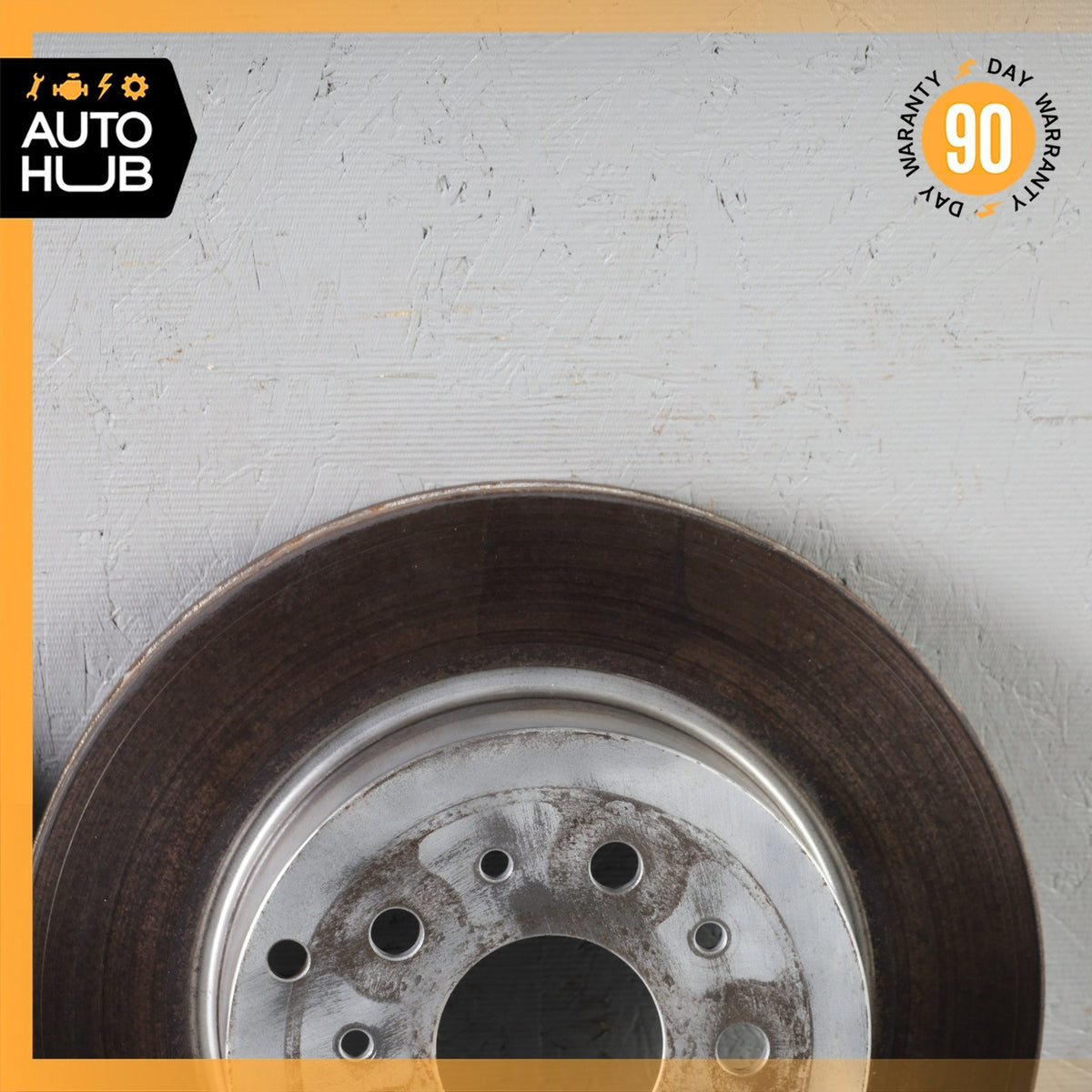 04-06 Maserati Quattroporte M139 Rear Brake Rotors Disc Left & Right Set OEM 84k - photo 3