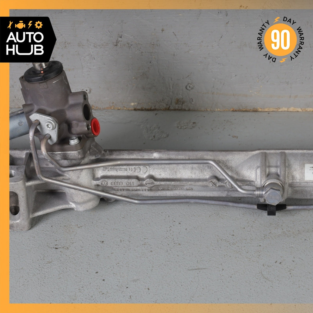 11-14 Audi D4 A8 Power Steering Rack & Pinion 4H1422065F OEM - photo 6