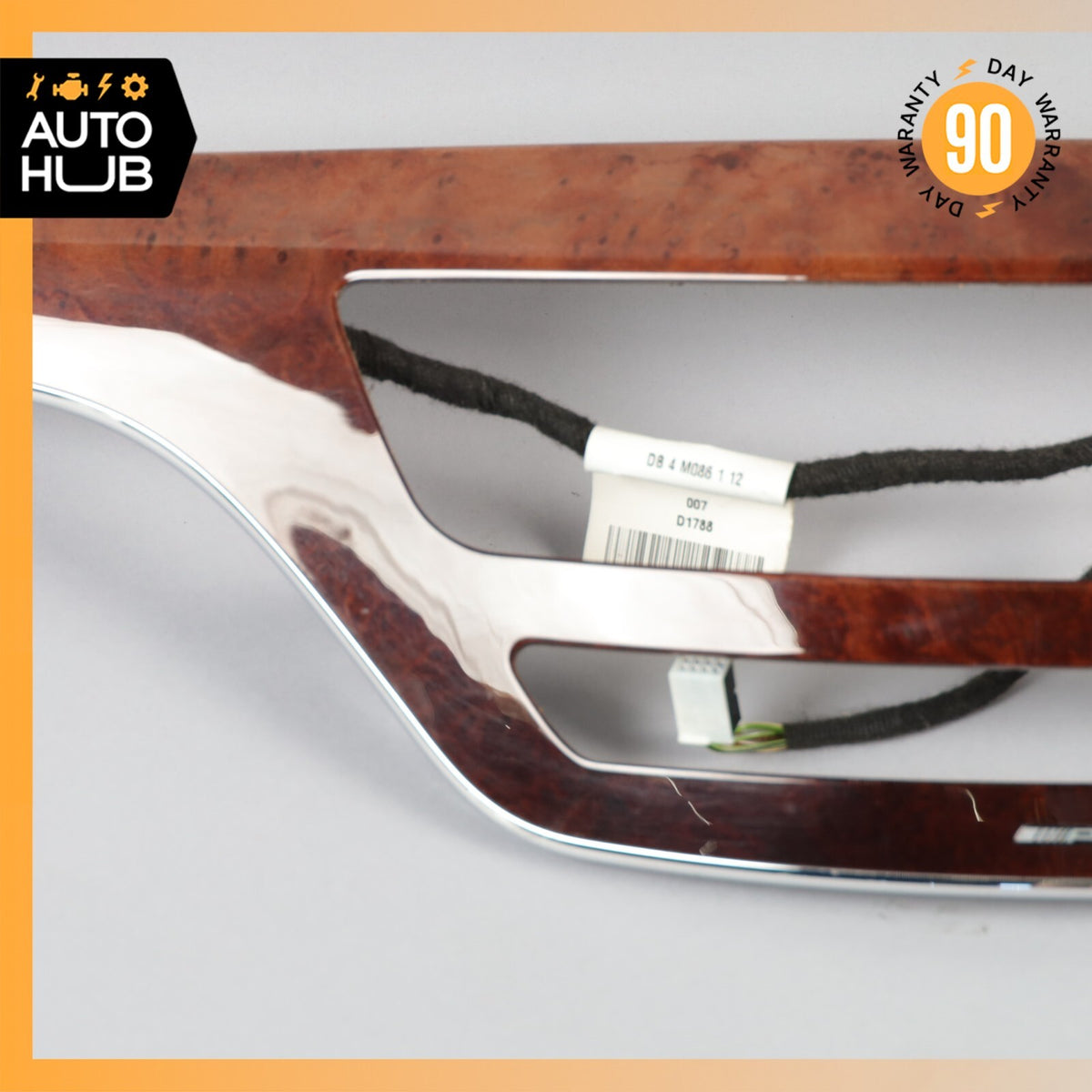 07-13 Mercedes W221 S63 AMG S550 Dashboard Center Trim Molding 2216800671 OEM - photo 4