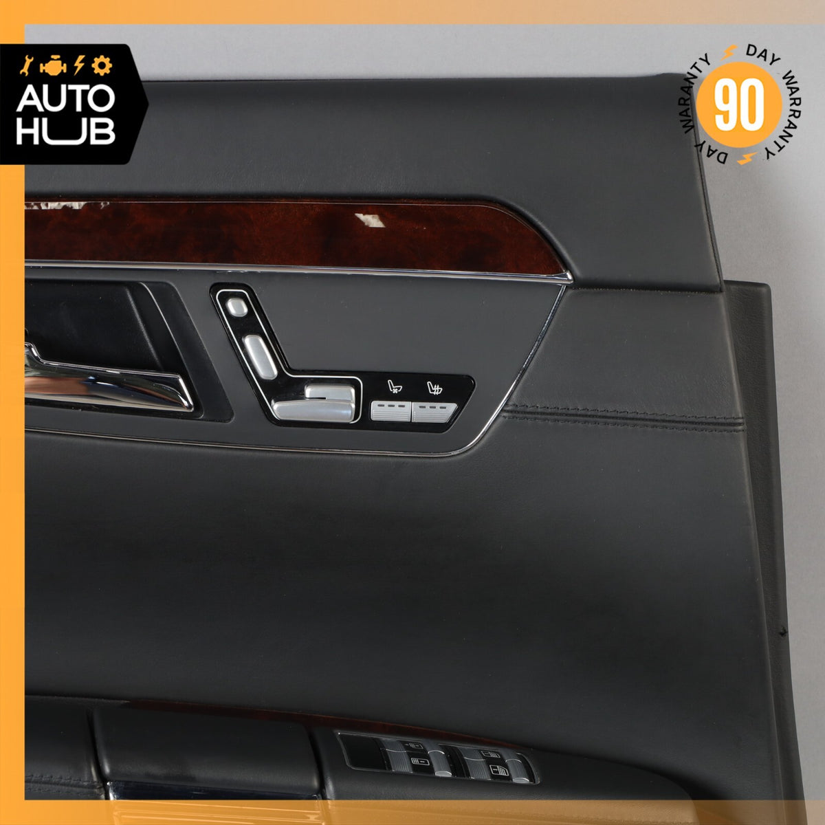 07-09 Mercedes W221 S600 Interior Door Panel Rear Left Driver Side Exclusive OEM - photo 3