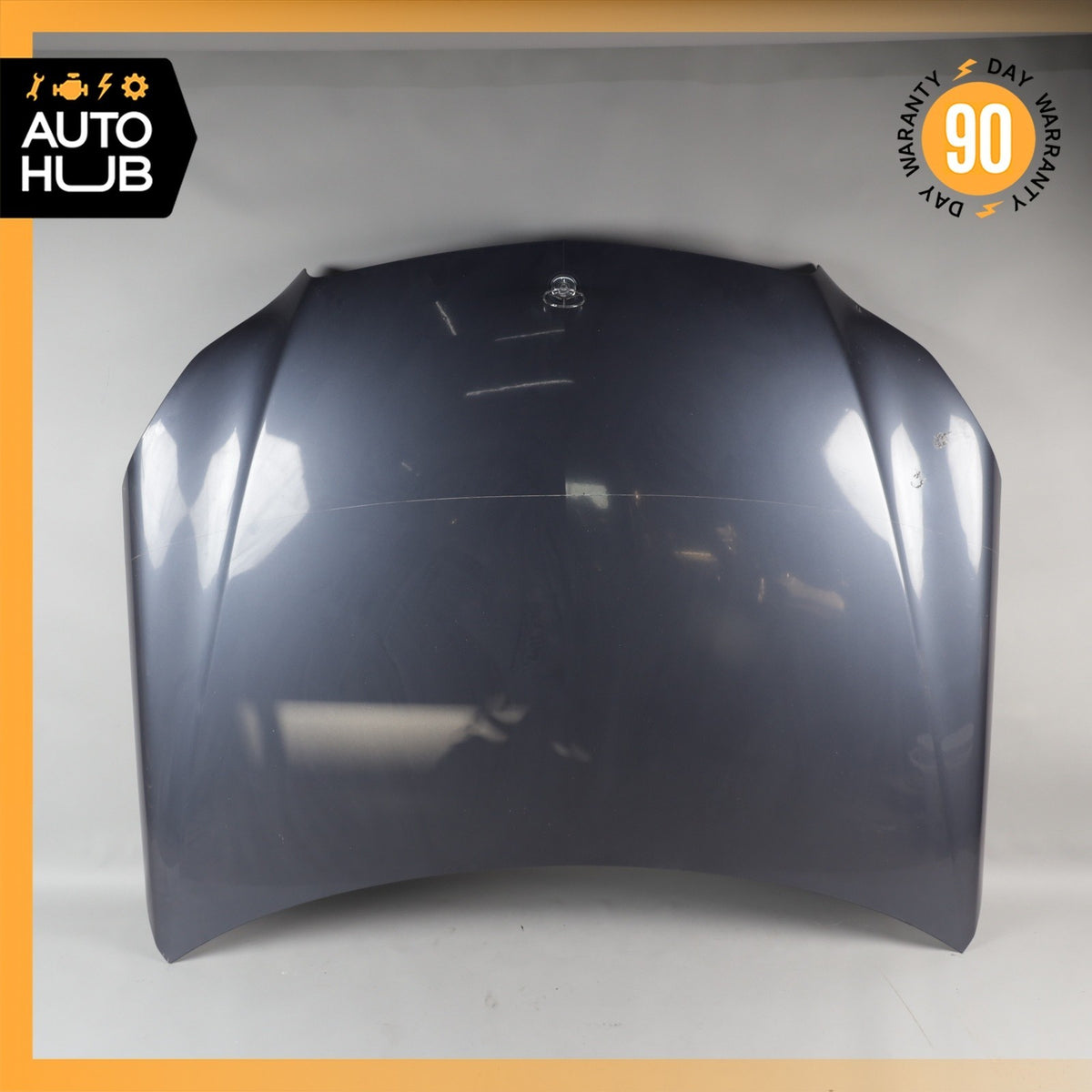 14-16 Mercedes W212 E250 E400 E550 Hood Panel Assembly Blue OEM - photo 1