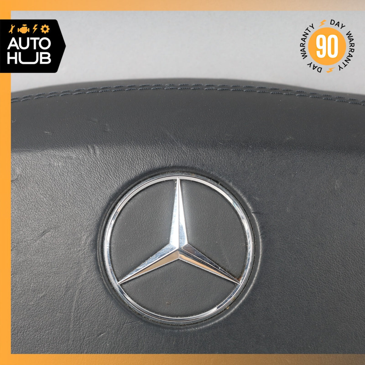 07-10 Mercedes W221 S550 CL550 S450 Steering Wheel Airbag Air Bag Black OEM - photo 3